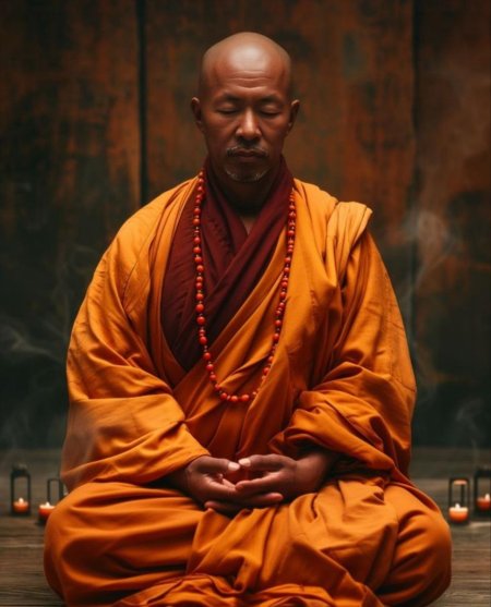 Буддийский монах