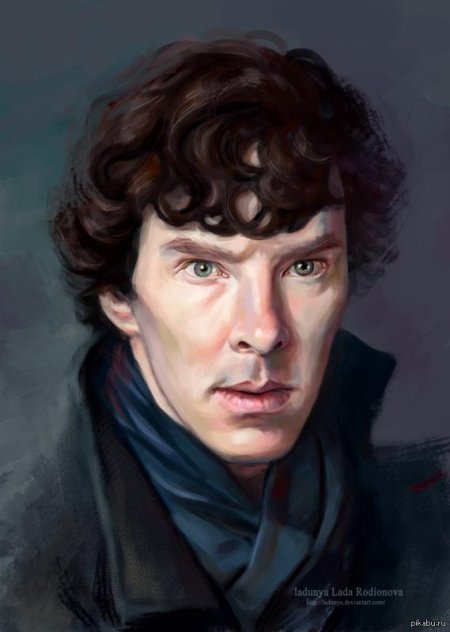 Бенедикт камбербэтч портрет