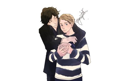 Джон ватсон и шерлок холмс арт