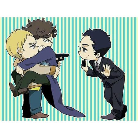 Шерлок холмс и доктор ватсон чиби