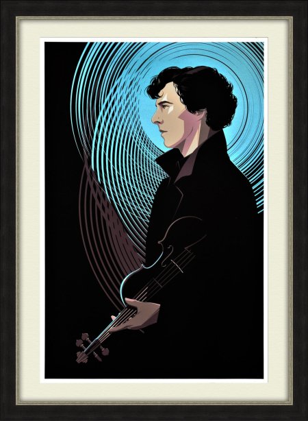 Шерлок бенедикт камбербэтч плакат