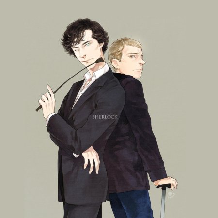Шерлок холмс и доктор ватсон арт