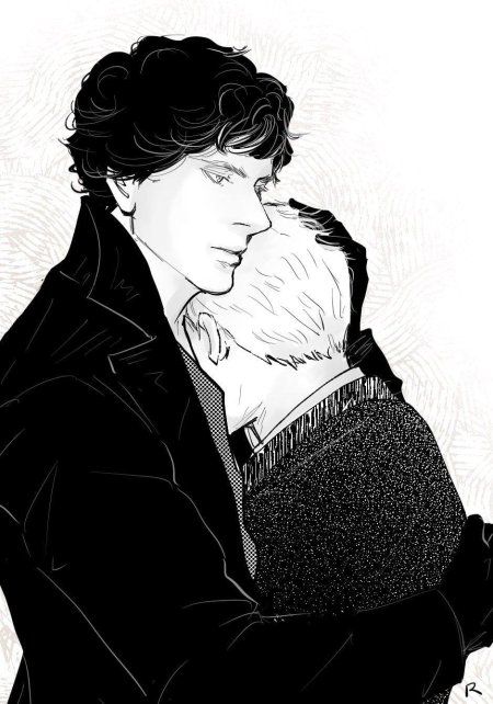 Шерлок холмс и доктор ватсон арт