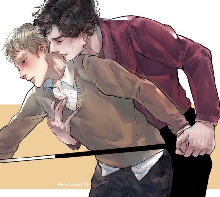 Джон ватсон и шерлок холмс арт