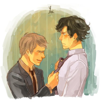 Джон ватсон и шерлок холмс арт