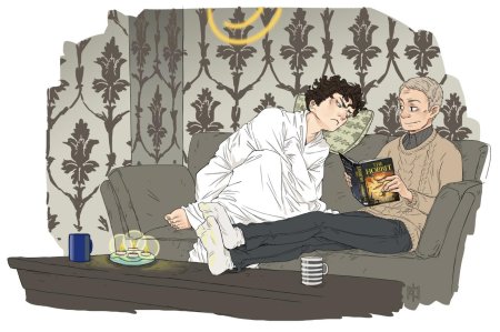 Джон ватсон и шерлок холмс арт