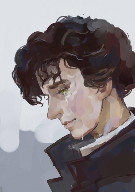 Шерлок холмс бенедикт камбербэтч арт