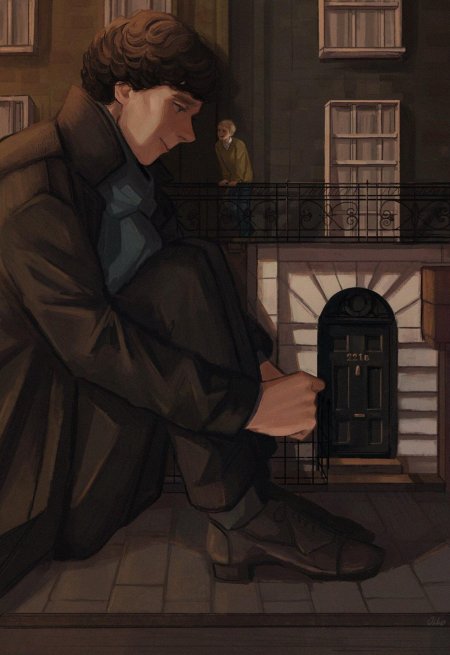 Шерлок холмс и доктор ватсон аниме