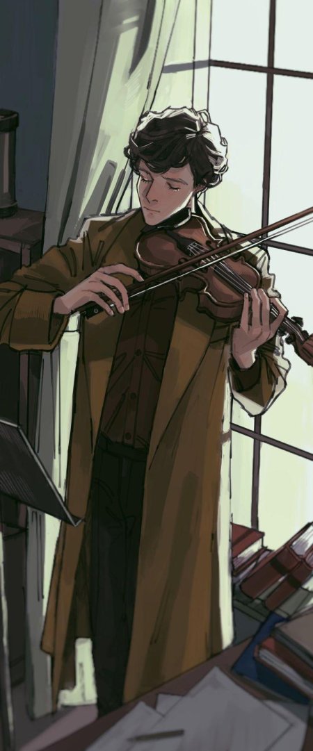 Бенедикт шерлок холмс аниме