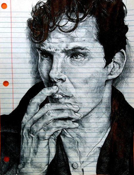 Бенедикт камбербэтч арт