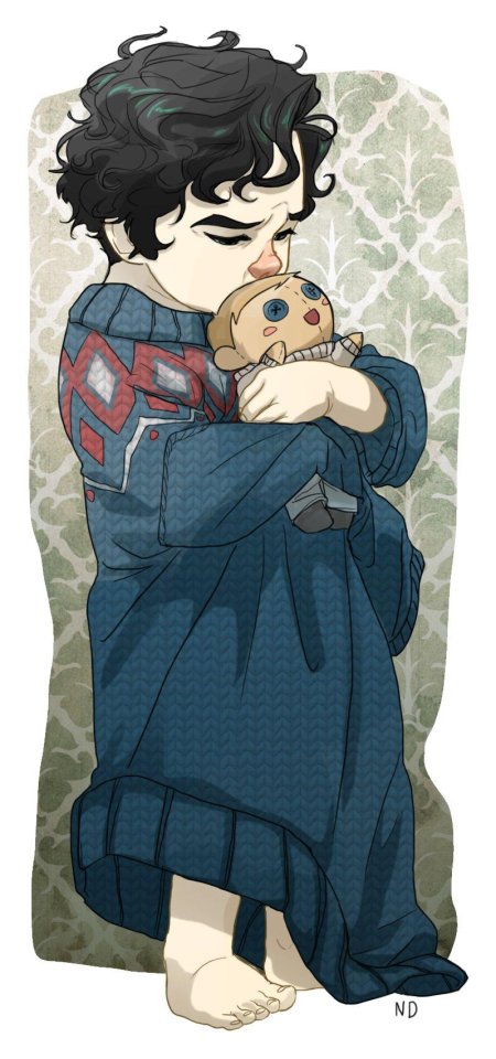 Шерлок и ватсон чиби