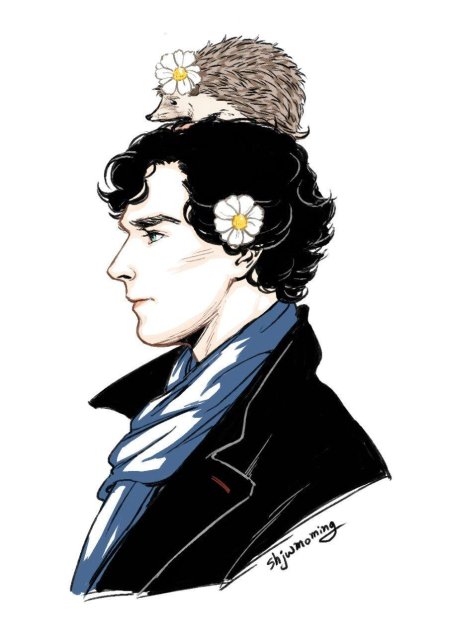 Бенедикт шерлок холмс аниме