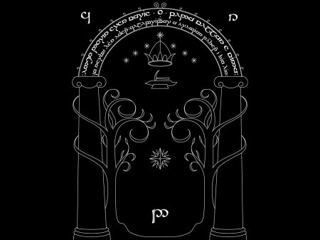 Ворота мории властелин колец