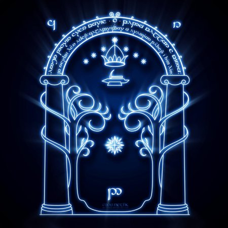 Ворота мории властелин колец