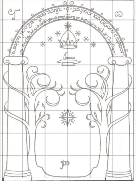 Ворота мории властелин колец