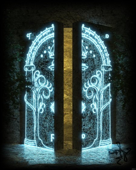 Ворота мории властелин колец