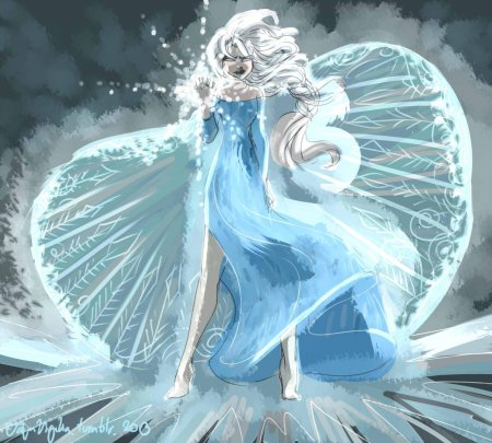 Эльза ледяная принцесса