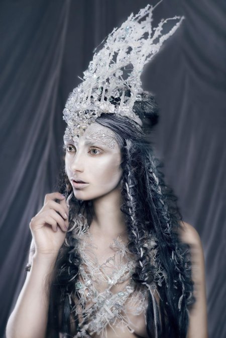 Прическа снежной королевы