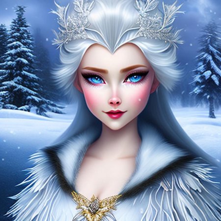 Портрет снежной королевы