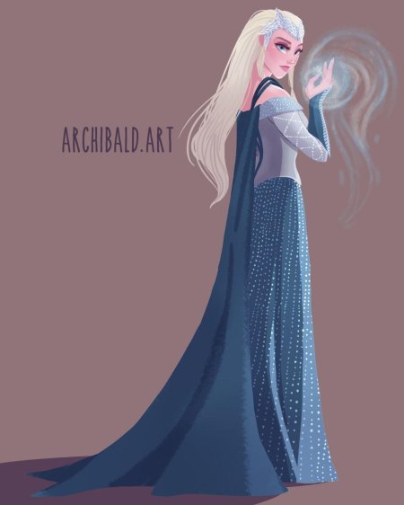 Королева фрейя арт