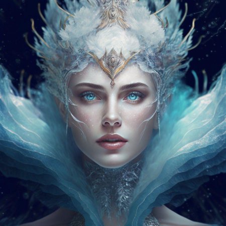 Портрет снежной королевы