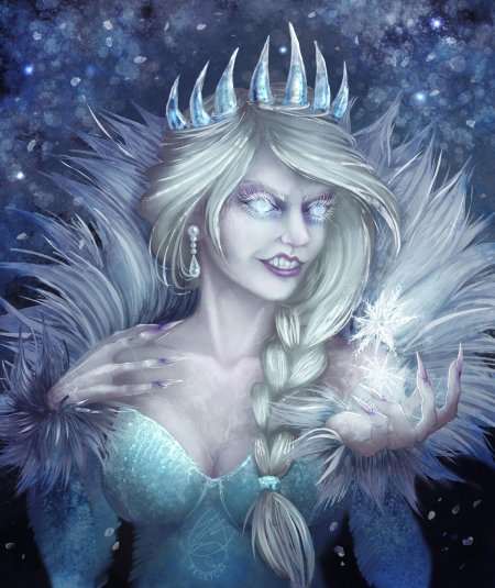 Портрет снежной королевы