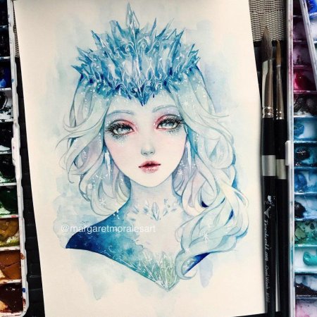 Портрет снежной королевы