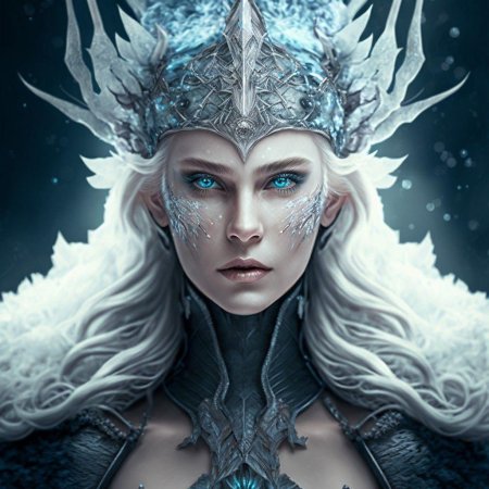 Снежная королева красивая