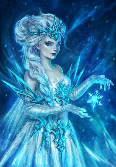 Геншин ледяная королева