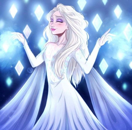 Эльза дисней арты
