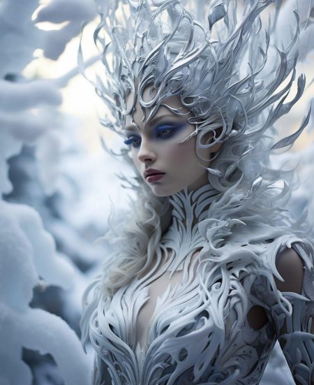 Портрет снежной королевы