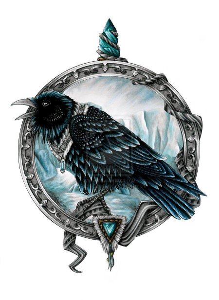 Хугин скандинавская мифология