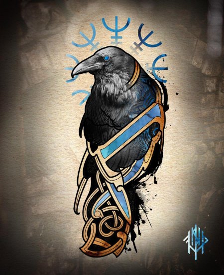 Ворон хугин и мунин