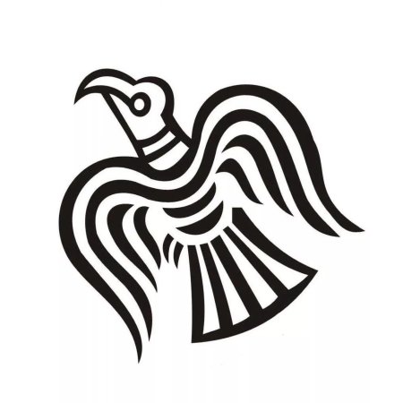 Знамя рагнара лодброка ворон