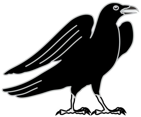 Ворон геральдика