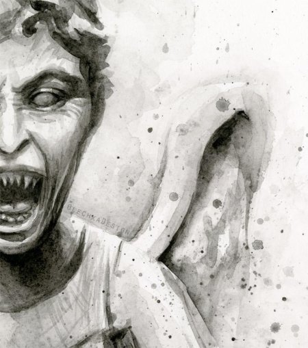 Плачущий ангел доктор кто