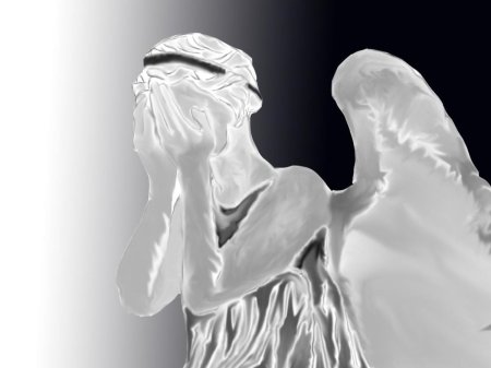 Микеланджело плачущий ангел