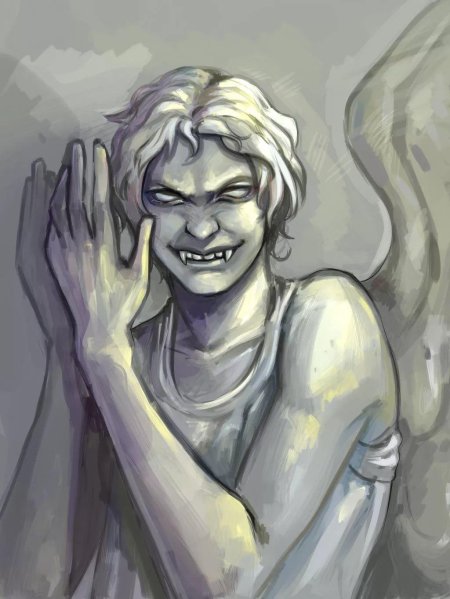 Плачущие ангелы стивена моффа