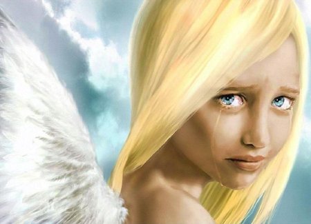 Ангел плачет