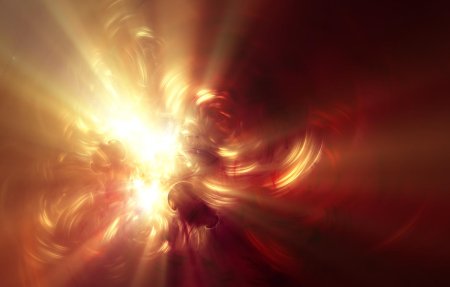 Солнце блик