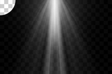 Лучи света для фотошопа