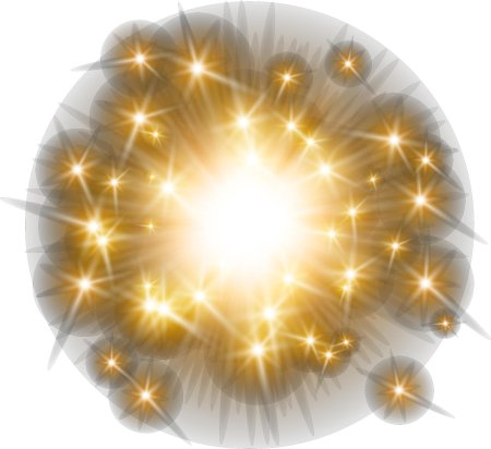 Свечение солнца