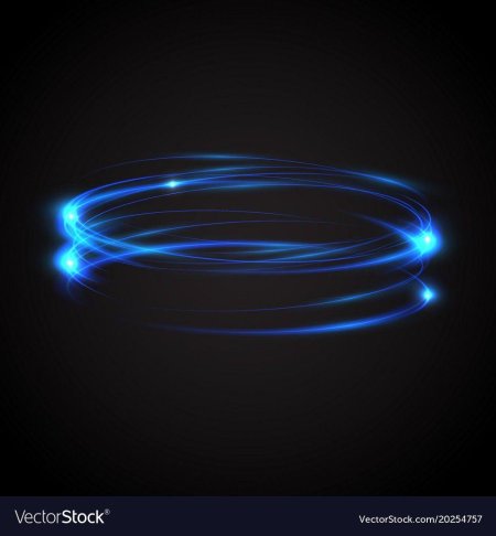 Свечение круг