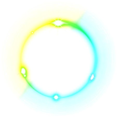 Свечение круг