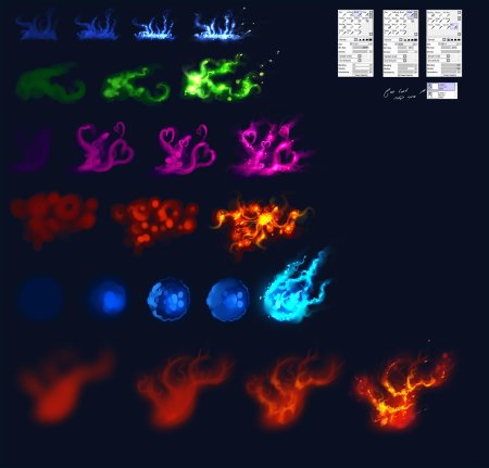 Огонь туториал