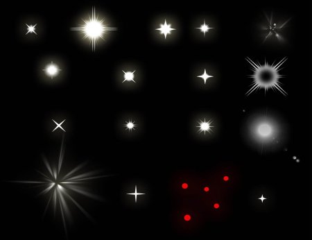 Блики звездочки