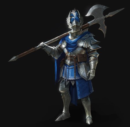 Доспех фэнтези паладин