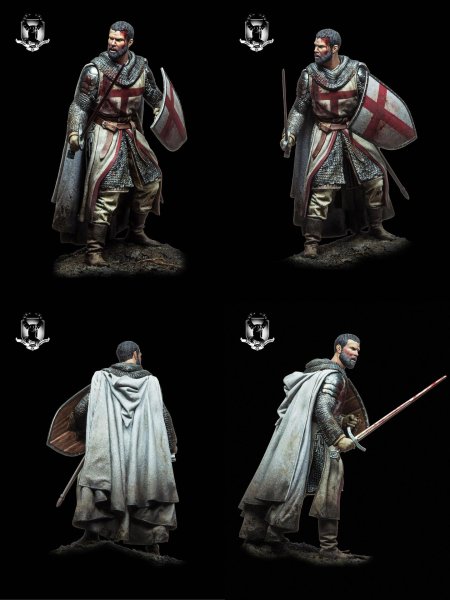 Фигурка рыцаря 90 мм тамплиер