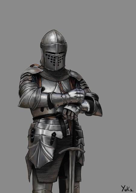 Доспехи рыцарей