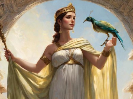 Древнегреческая богиня гера